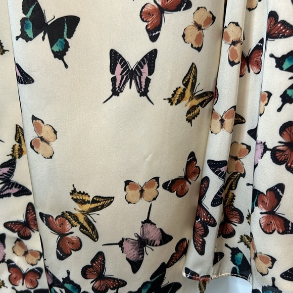 Ted Baker London Butterfly Halter Dantout Dress Women Size 8 - Picture 5 of 17